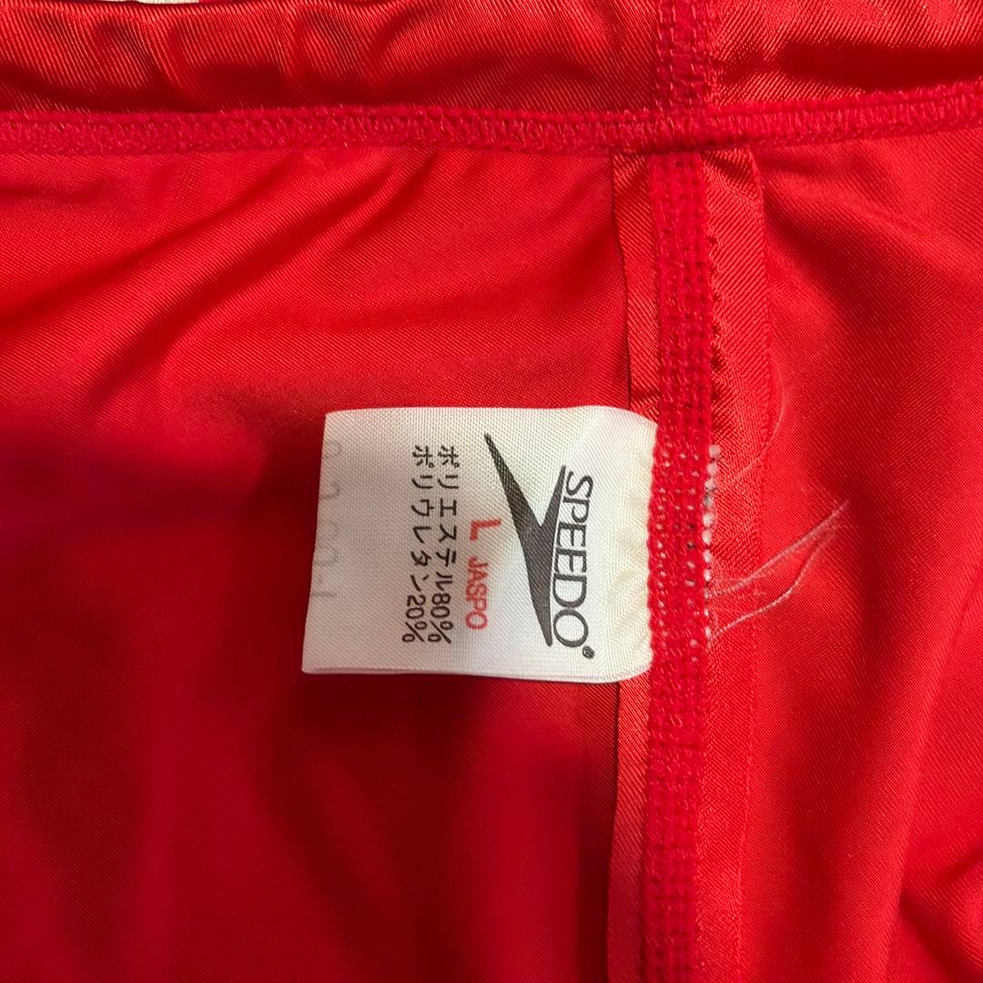 SPEEDO 赤 競泳水着 Lサイズ