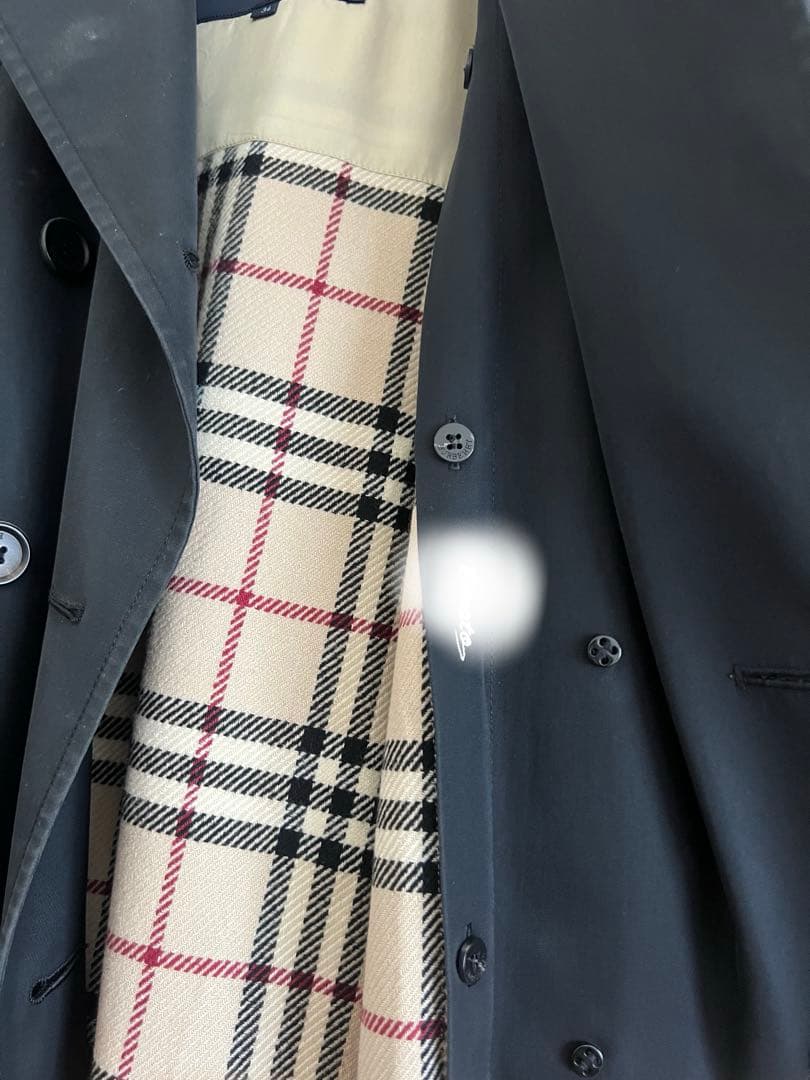 Burberrys バーバリーロンドン 毛100%ライナー付ダブルトレンチ 34