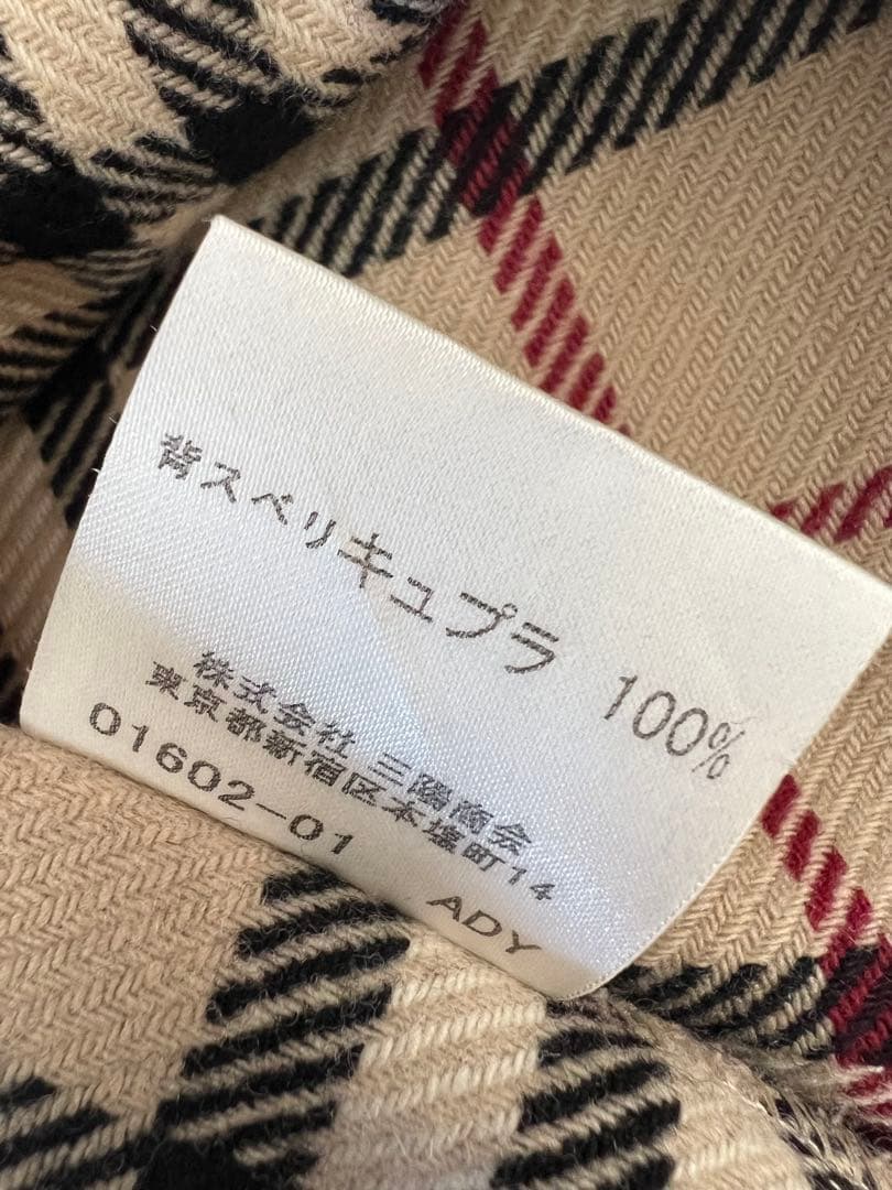Burberrys バーバリーロンドン 毛100%ライナー付ダブルトレンチ 34