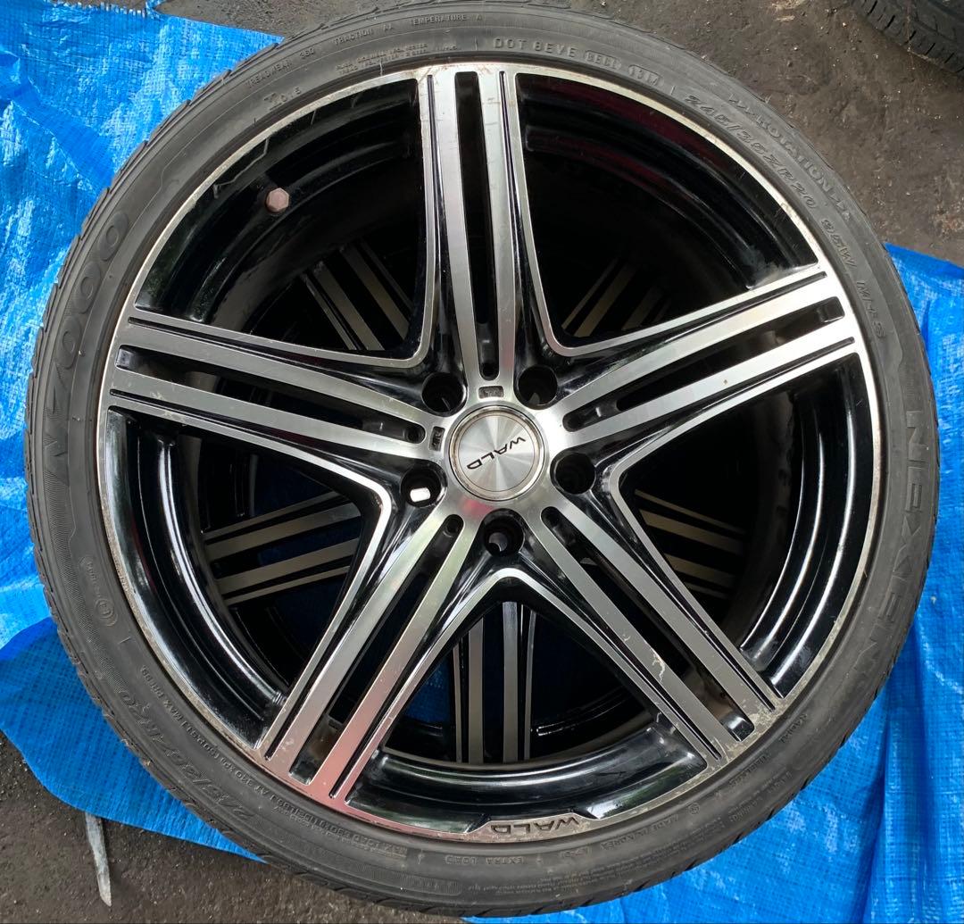 wald マホラ LS460 LS600 LS500  pcd120