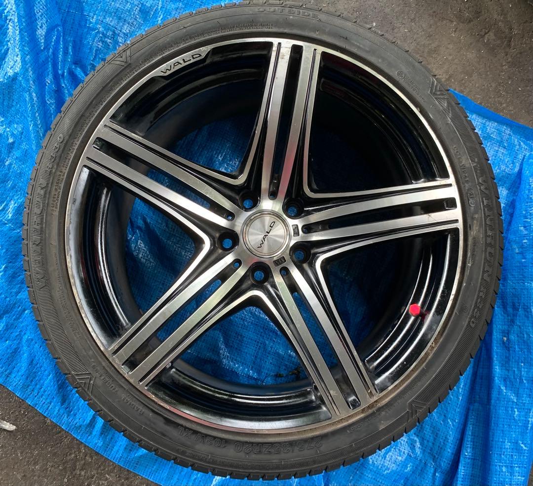 wald マホラ LS460 LS600 LS500  pcd120