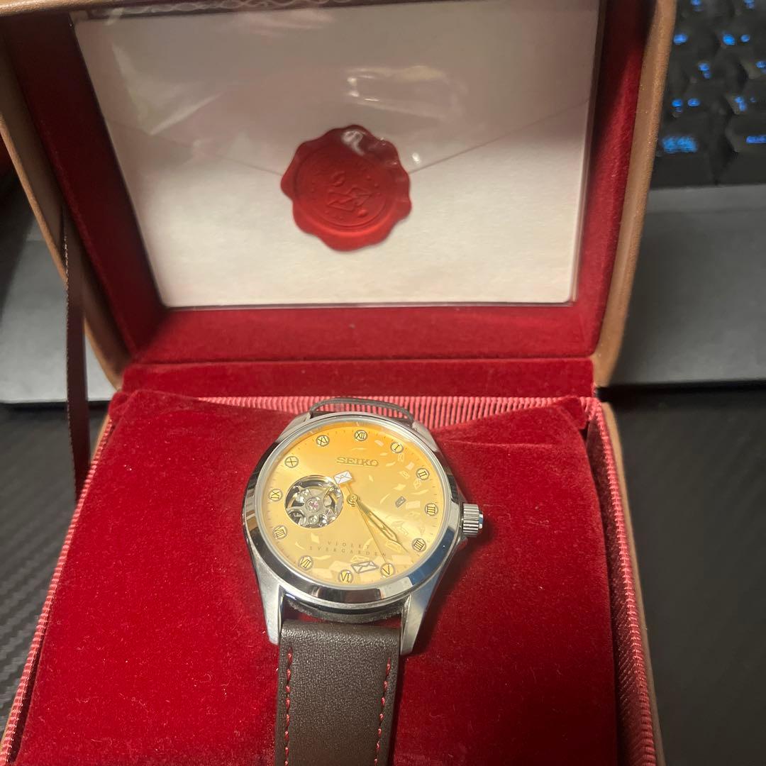 ヴァイオレットエヴァーガーデン SEIKO コラボ腕時計