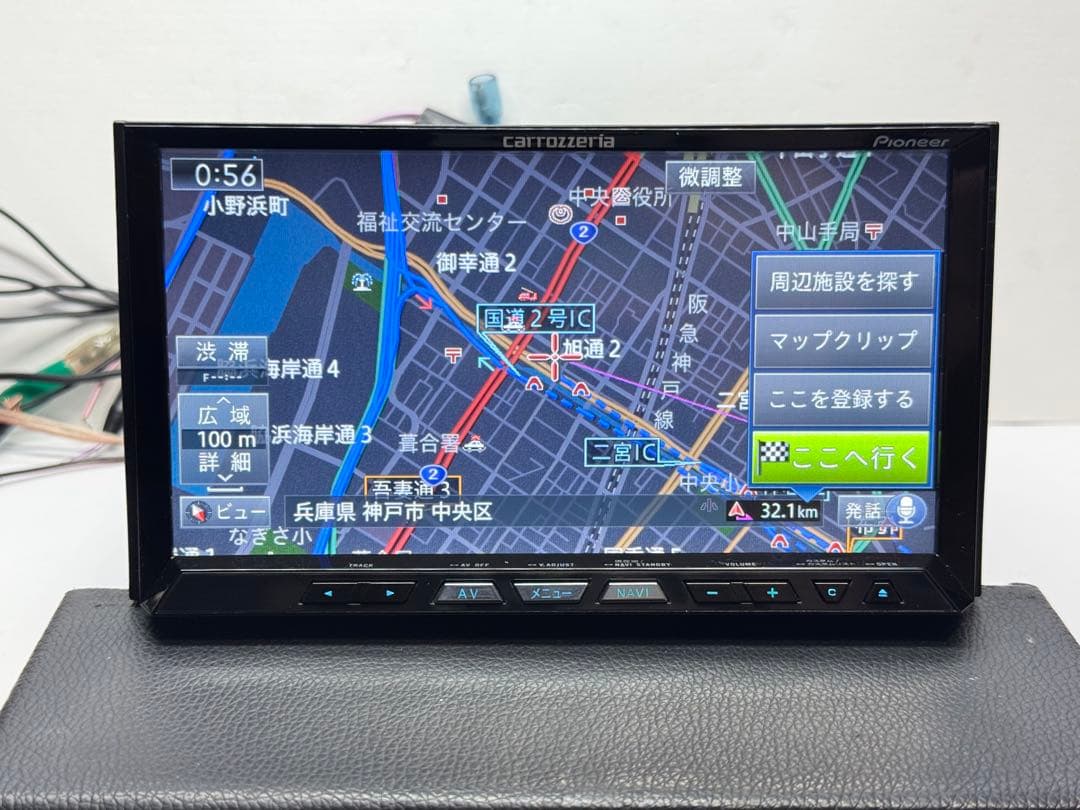 タッチパネル新品 付属品多数 AVIC-ZH99 新品ファン 2012年地図