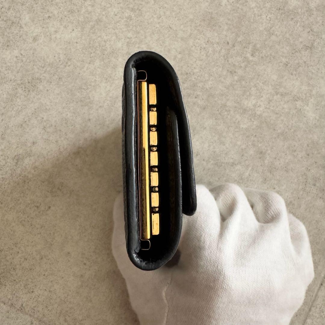 ルイヴィトン　キーケース　6連　モノグラムアンプラント　ミュルティクレ　黒