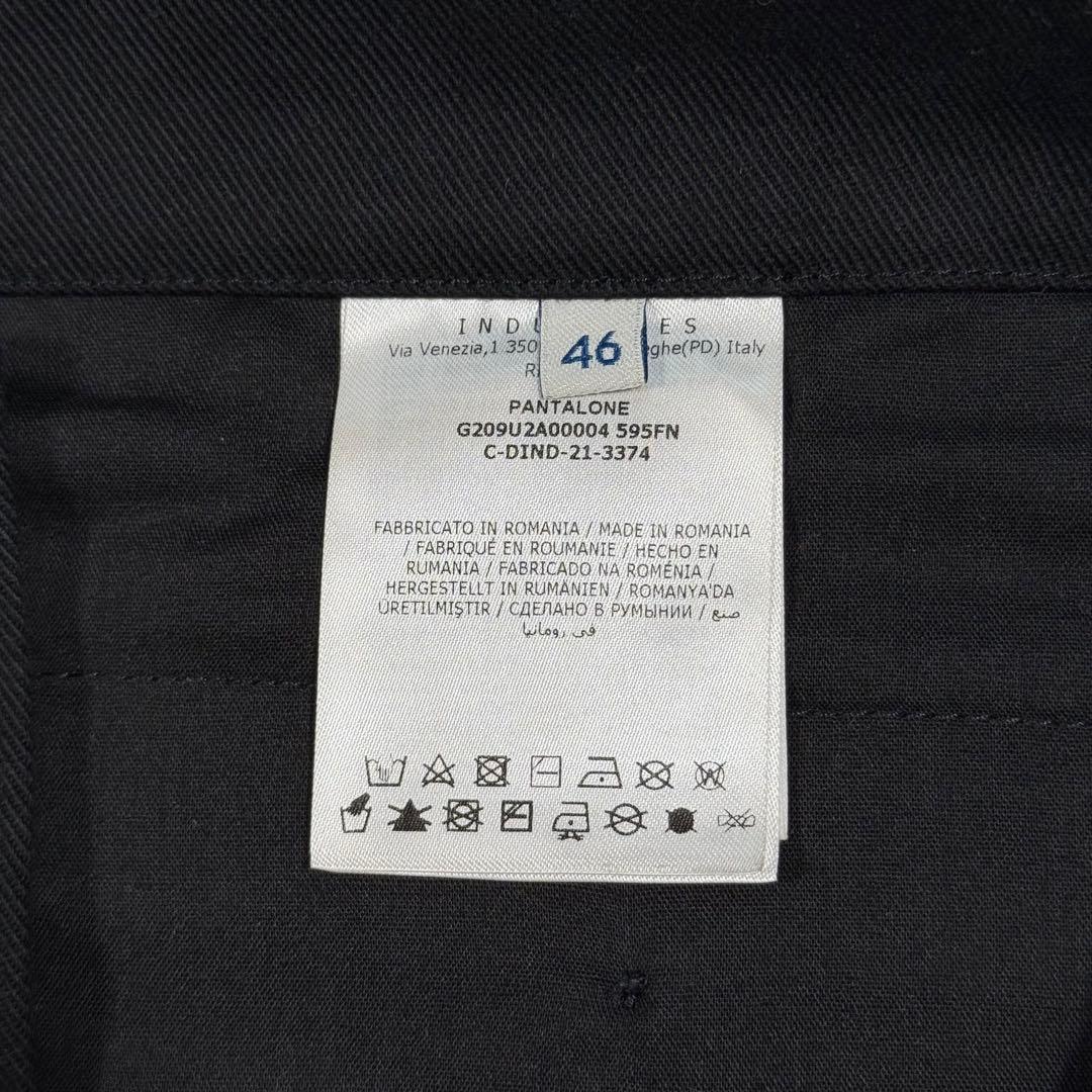 美品 タグ付 モンクレール×フラグメント 高年式 メンズ チノパン 踝丈 L 黒