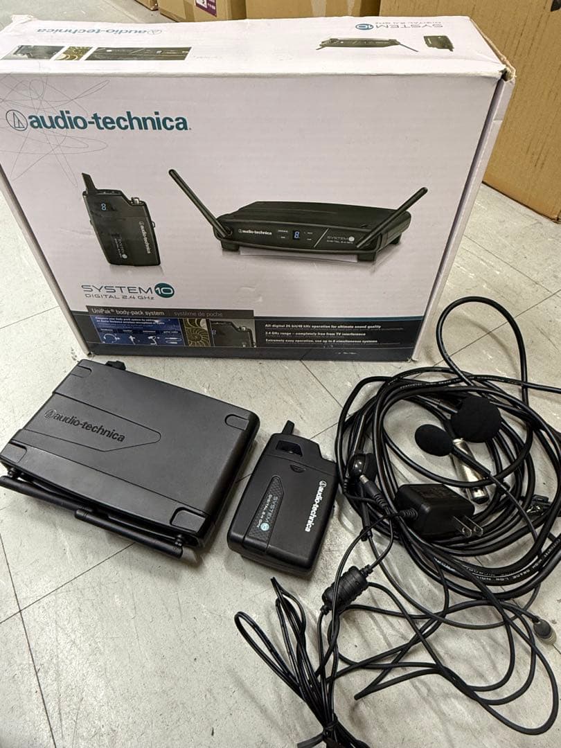 配信機器・PA機器・レコーディング機器 audio technica system 10 digital 2.4GHz
