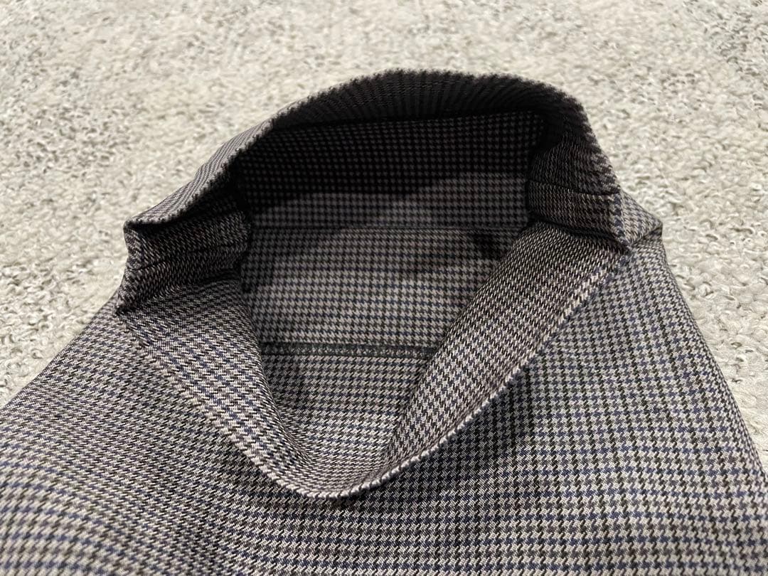 AD2020 CDG DEUX エステルチェックパンツ