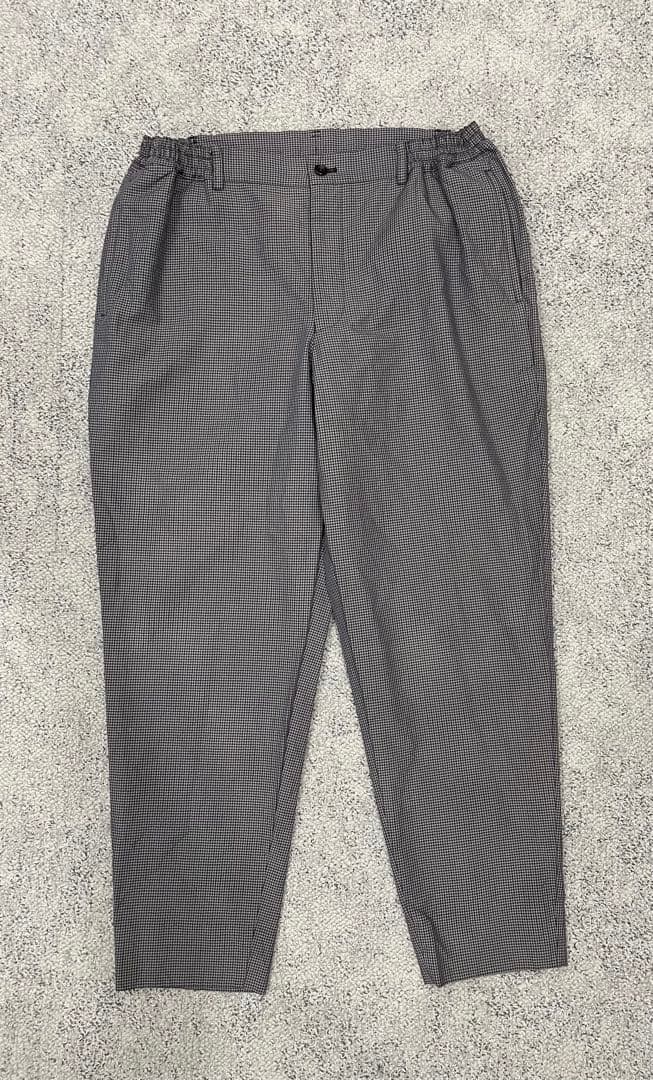 AD2020 CDG DEUX エステルチェックパンツ