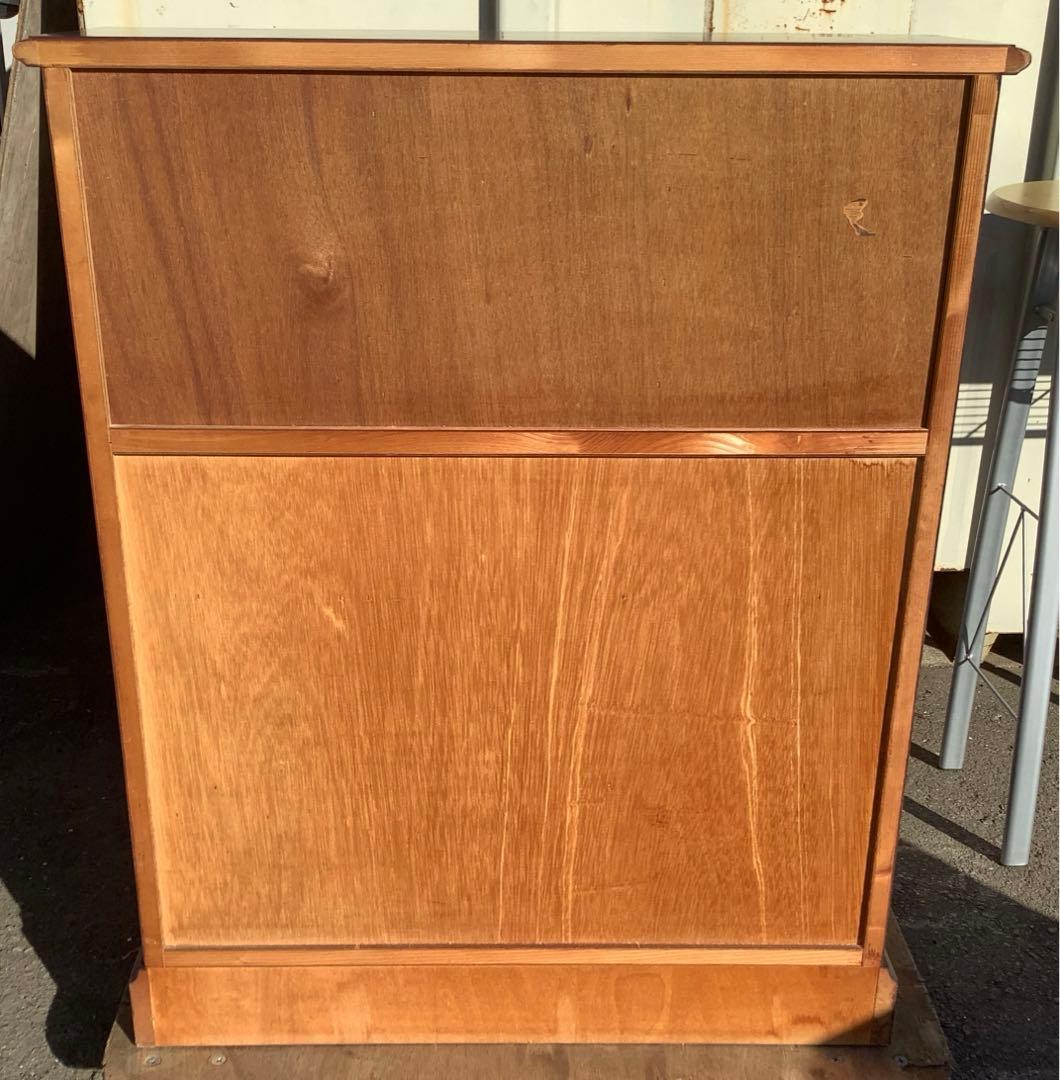 SASA 北海民芸 和光 ライティングビューロー ライティングデスク 樺材