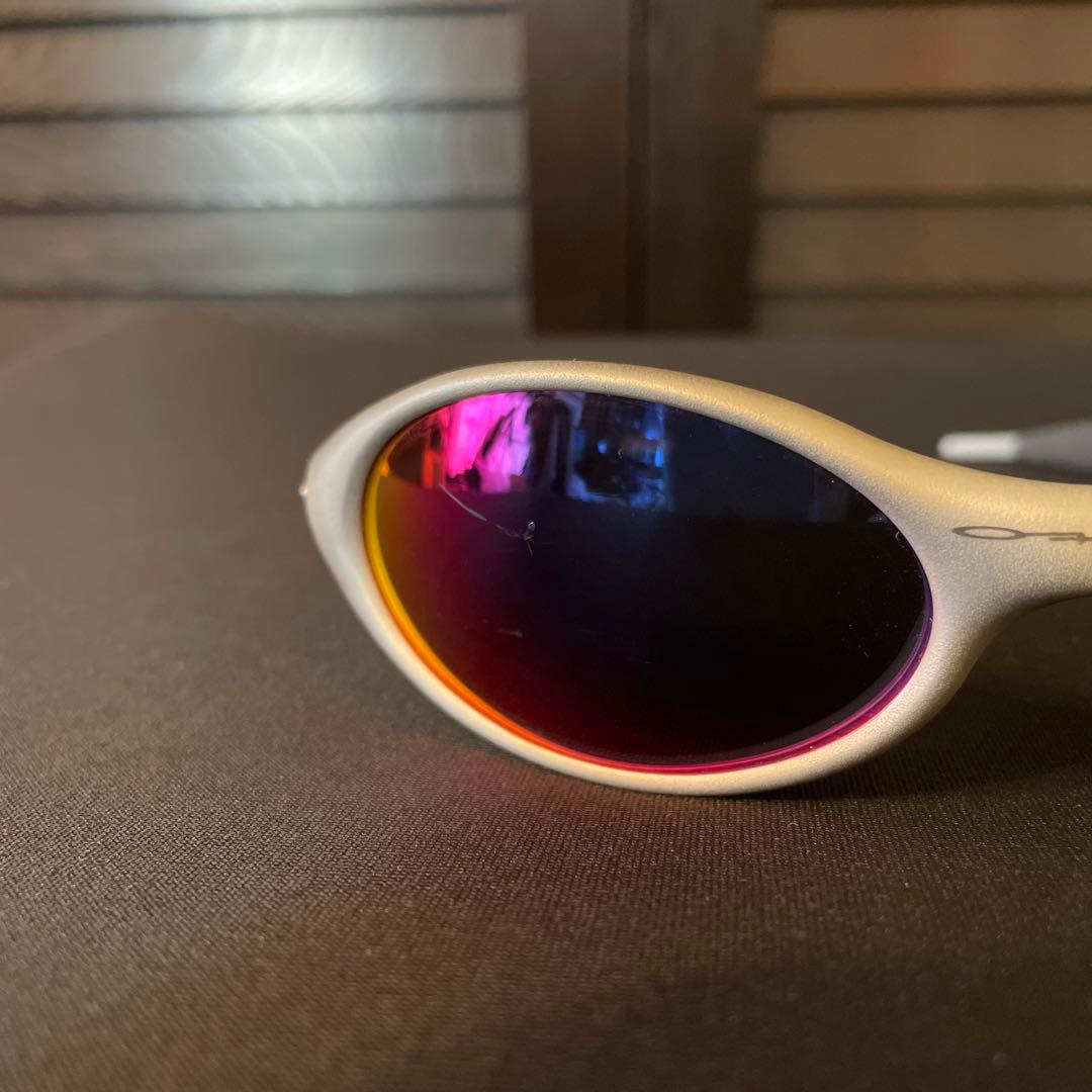 Oakley ヴィンテージeye jacket シルバー 希少90s USA製