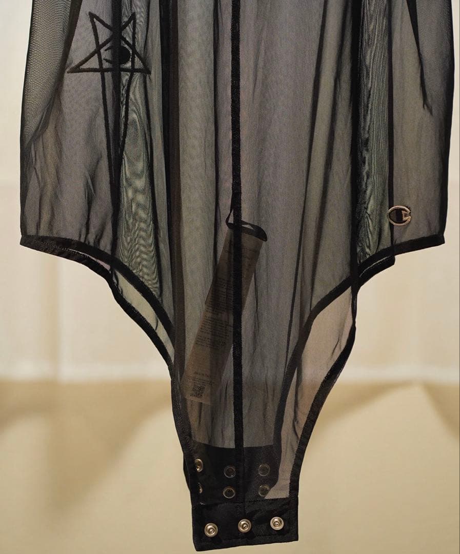 Rick Owens × Champion/シアータンクトップ ブラック L