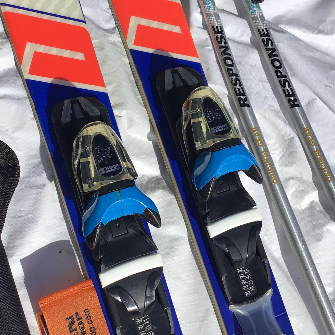 ROSSIGNOL DELTA 163cm スキーセット