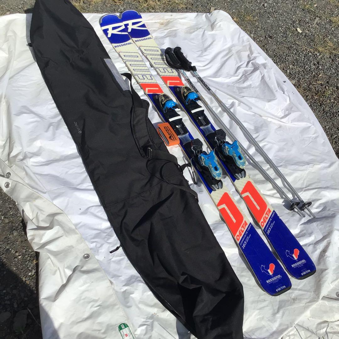 ROSSIGNOL DELTA 163cm スキーセット