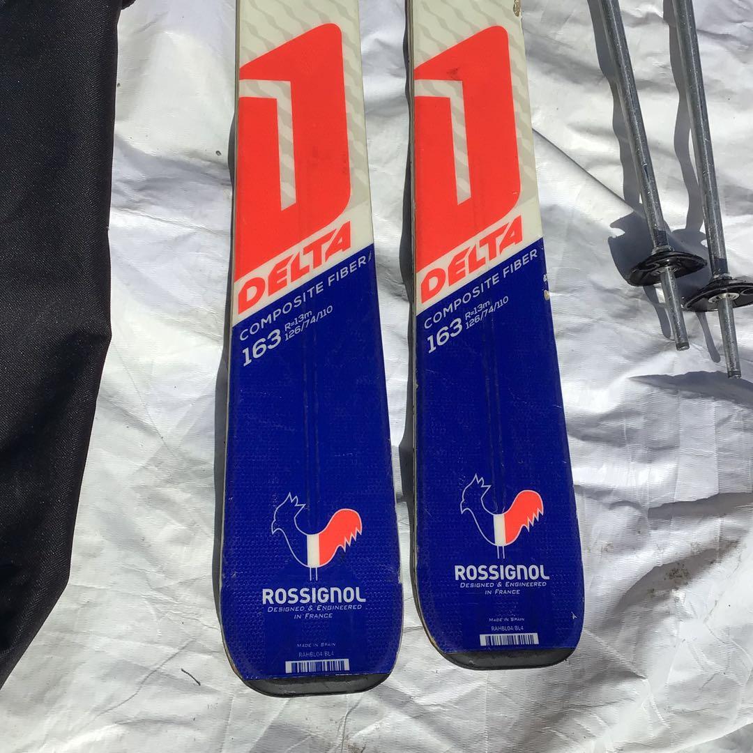 ROSSIGNOL DELTA 163cm スキーセット