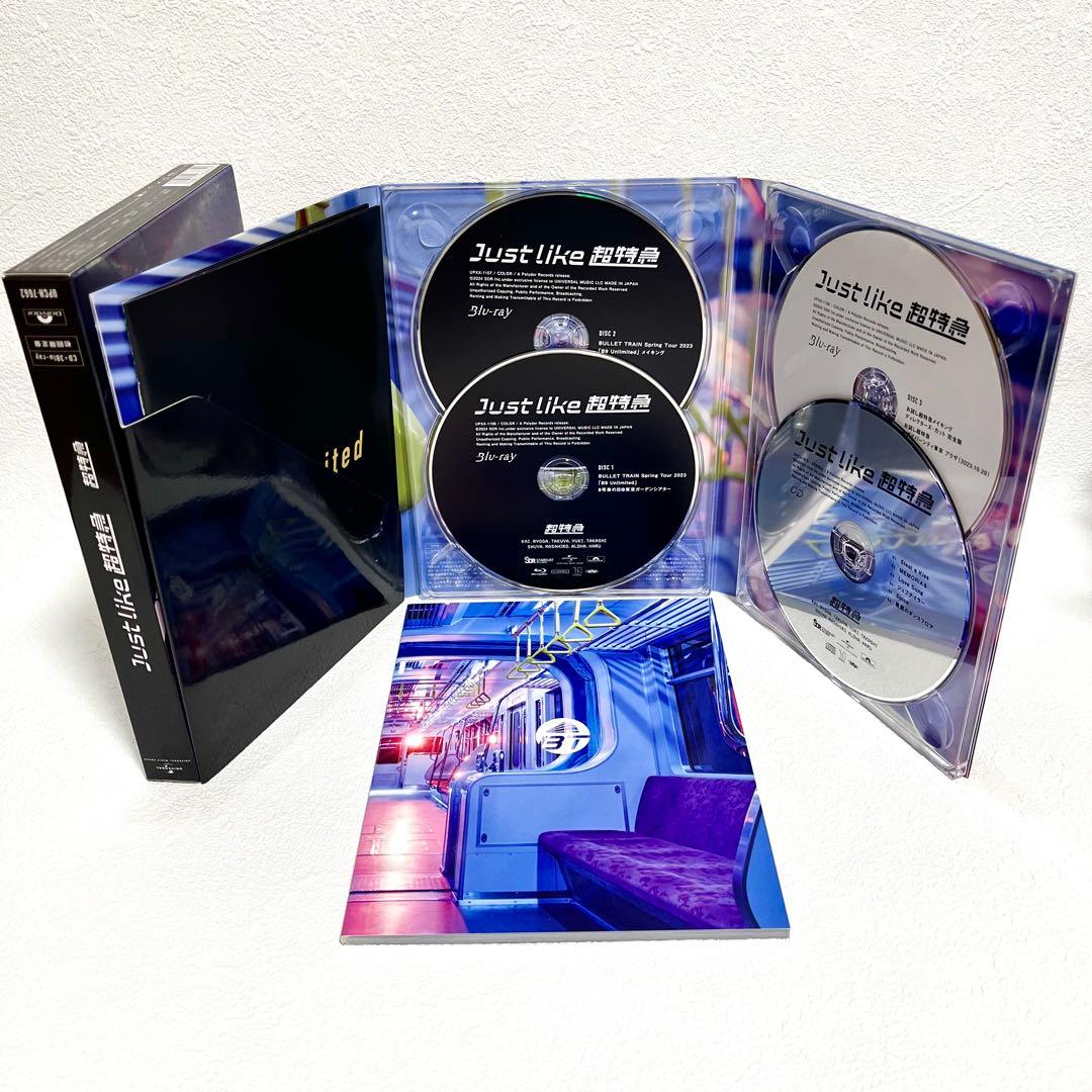 【初回限定盤】Just like 超特急 (CD＋3Blu-ray)