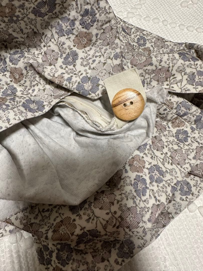 スカート soor ploom Enola Pinafore FloralPrint