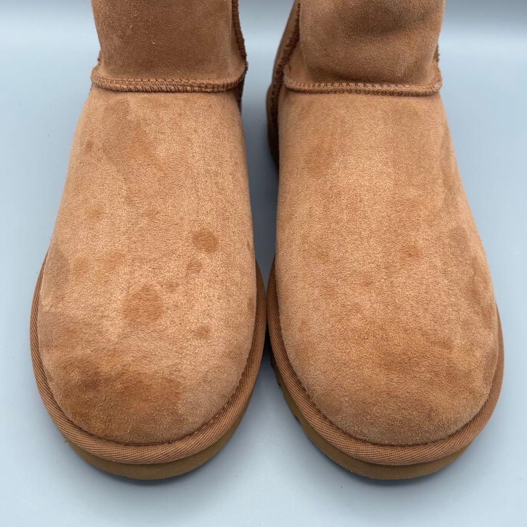 【新品訳あり】UGGクラシックミニⅡムートンブーツ 27cmチェスナット/UG3