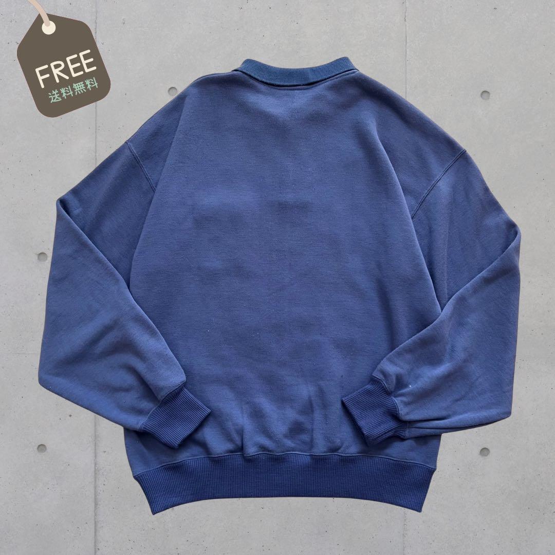 最初期モデル レア オールドモンベル 丸文字ロゴ ポロシャツ M