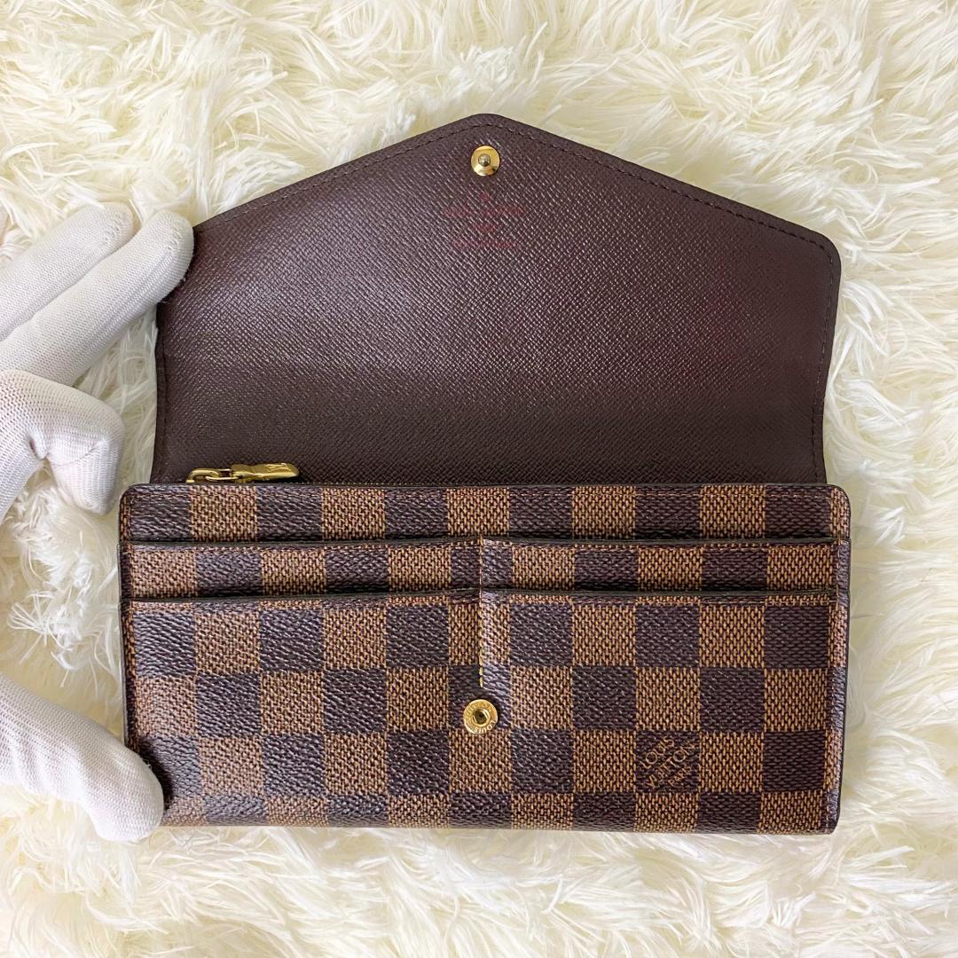 ルイヴィトン ダミエ ポルトフォイユ サラ 長財布 新型 カード16枚