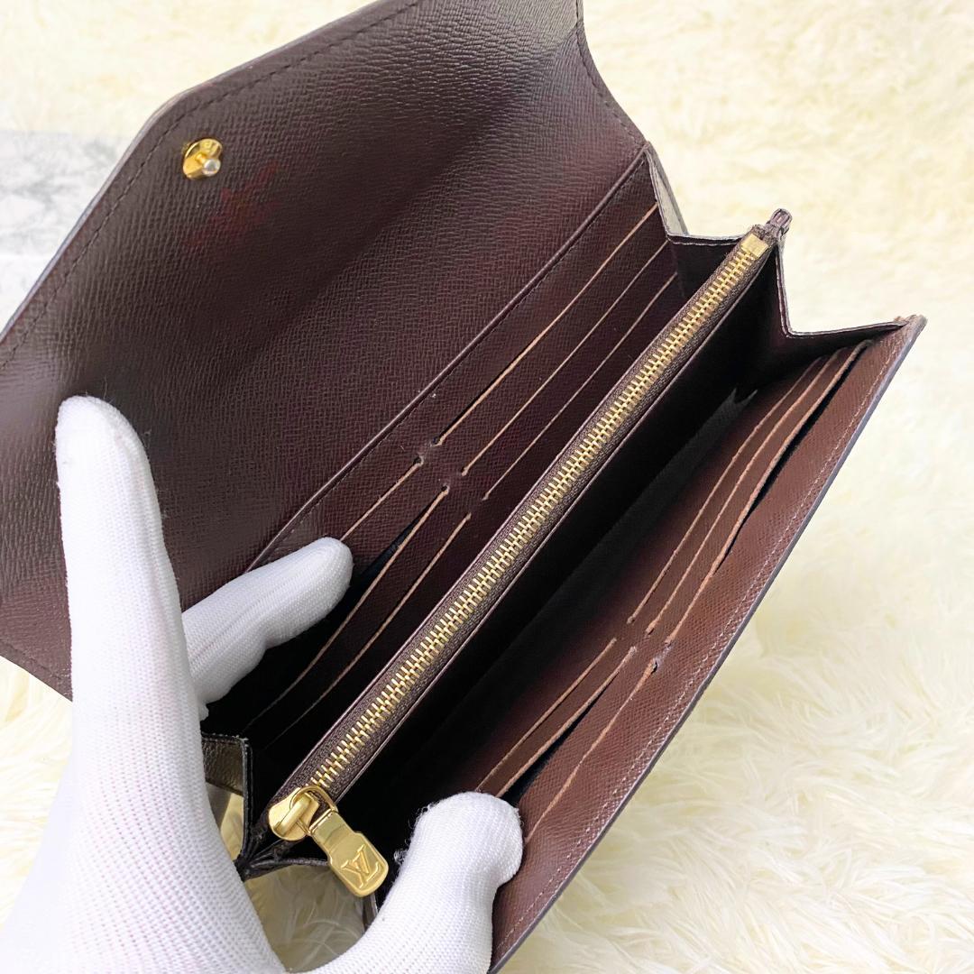 ルイヴィトン ダミエ ポルトフォイユ サラ 長財布 新型 カード16枚