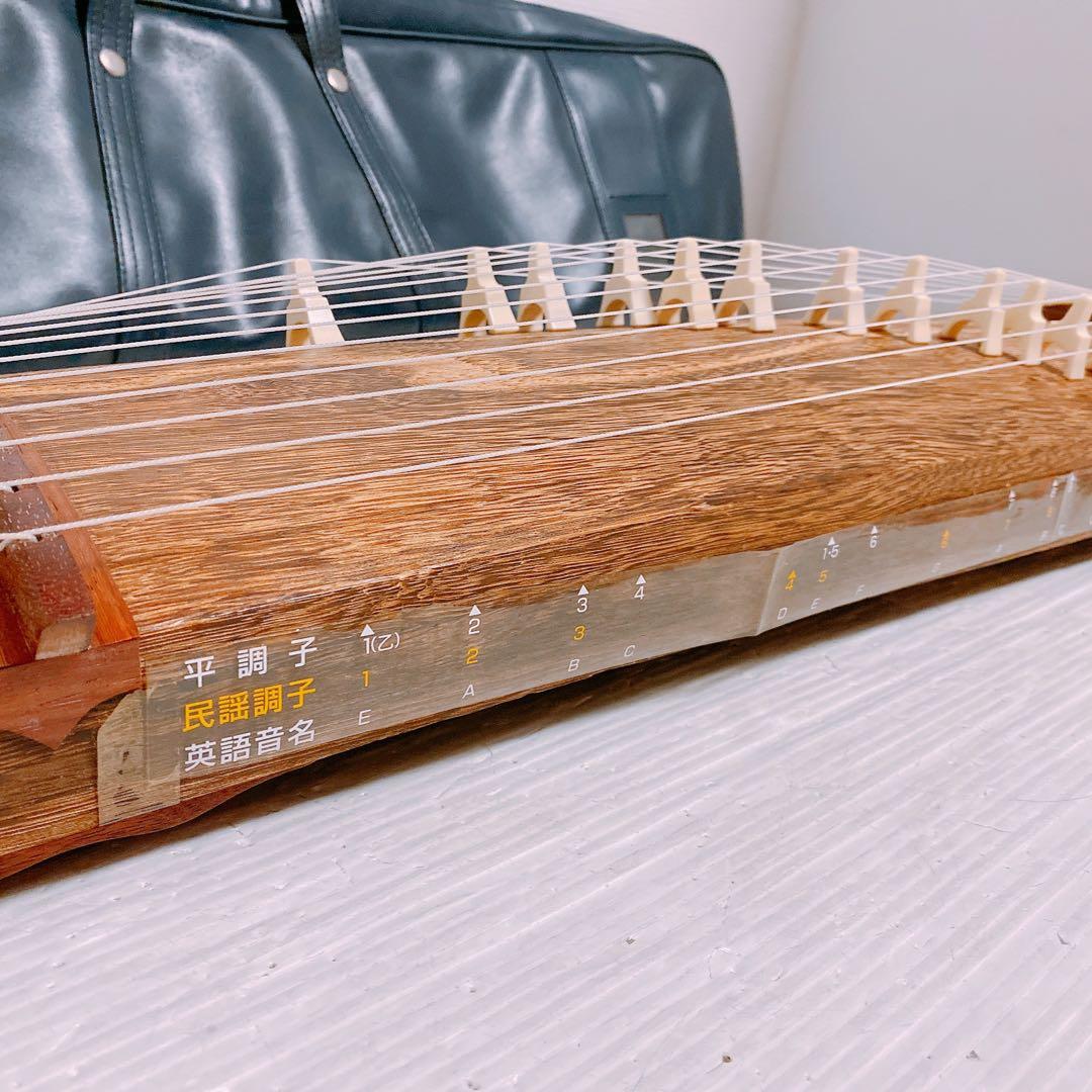 ゼンオン 文化琴 ケース付き　①