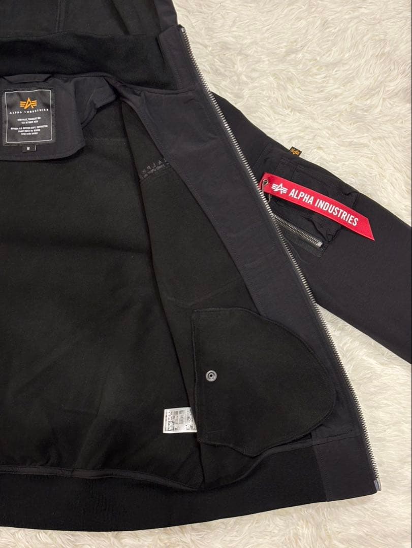 【新品】アルファインダストリーズ フーデッド リブ ジャケット M 2WAY