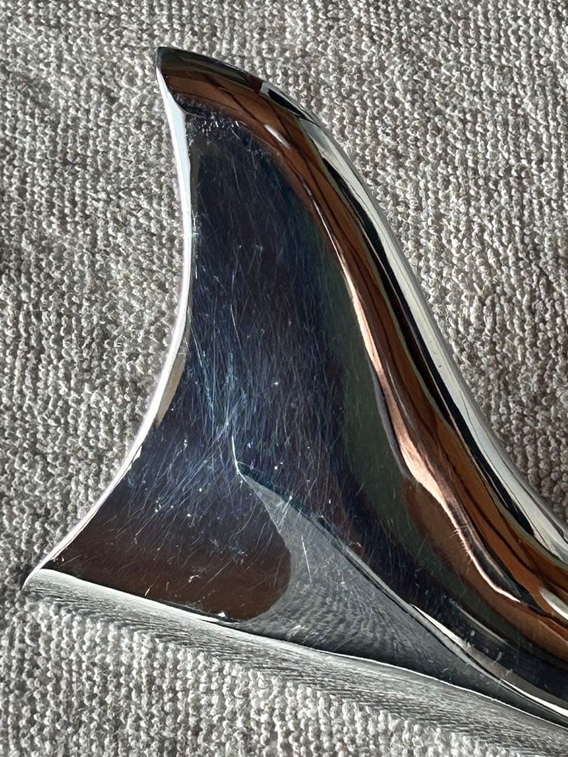 ハーレーダビッドソン　フィッシュテールマフラー テールパイプ クローム