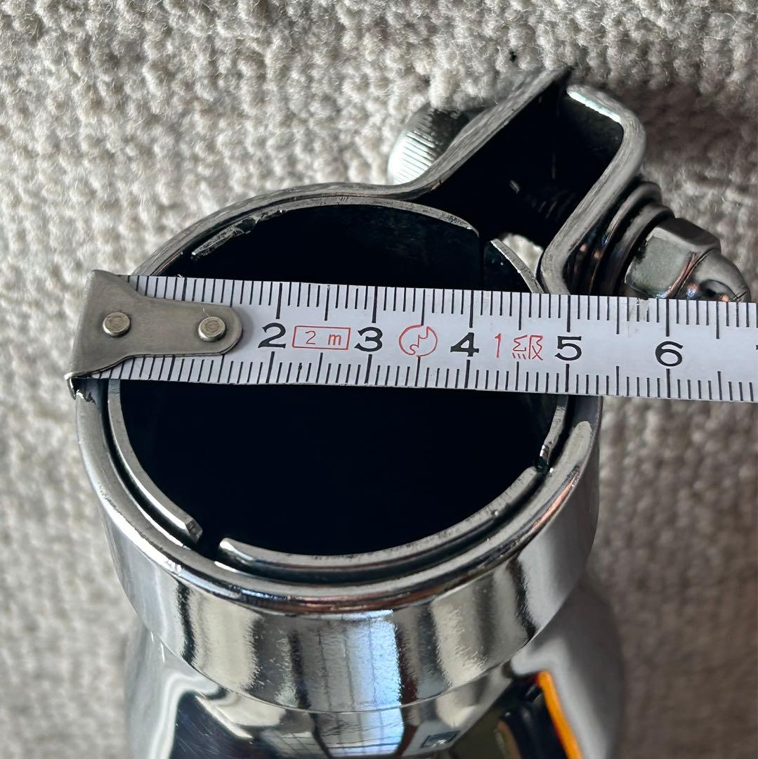 ハーレーダビッドソン　フィッシュテールマフラー テールパイプ クローム