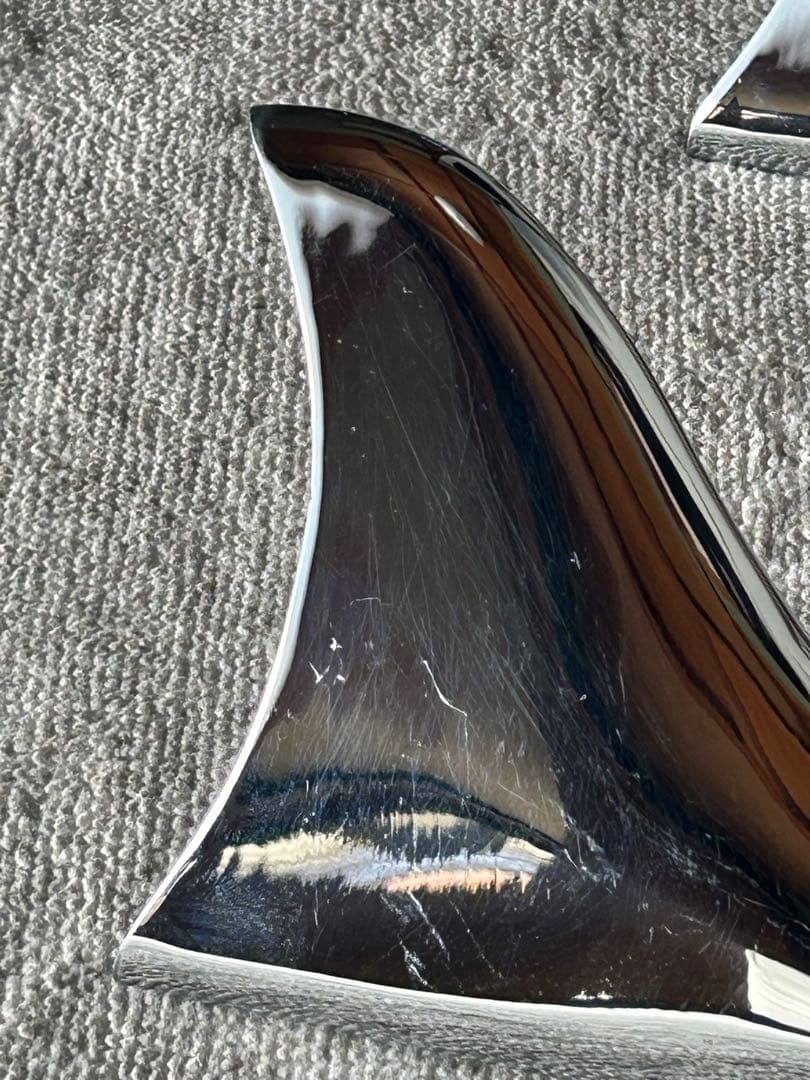 ハーレーダビッドソン　フィッシュテールマフラー テールパイプ クローム