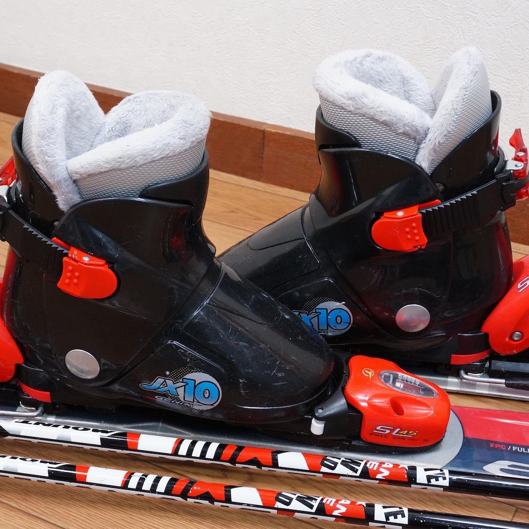 メンテ済 90cm 靴20cm ELAN スキーセット