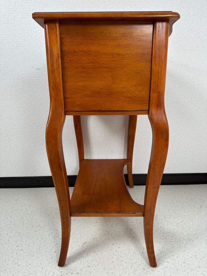 イタリア ヨーロッパ 花台 電話台 コーヒーテーブル 猫足　※i4※