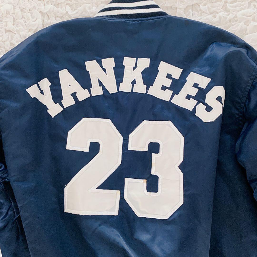 【苺です】ヤンキース スタジアムジャンパー 欠番23 【L】スタジャン