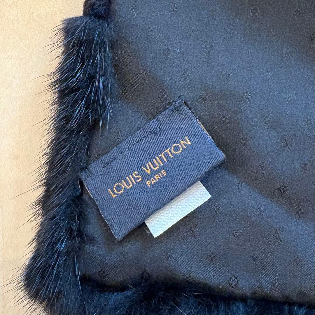 LOUIS VUITTON ミンク マフラー