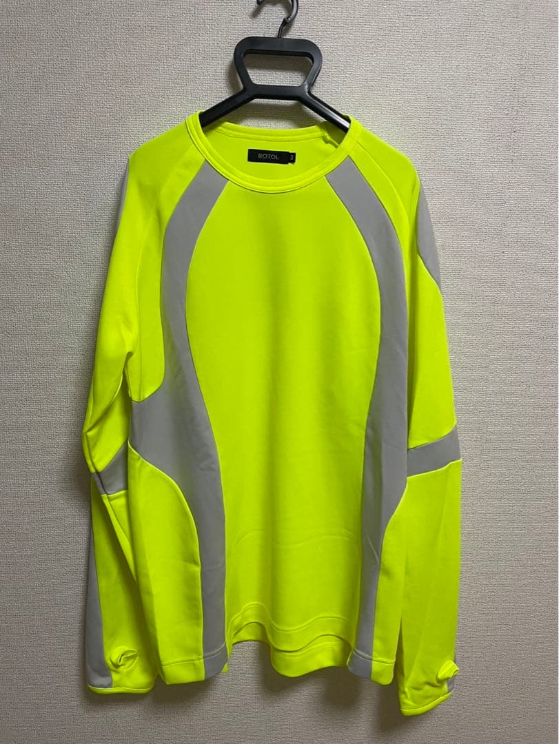 ROTOL 蛍光イエロー ジャージ サイズ3