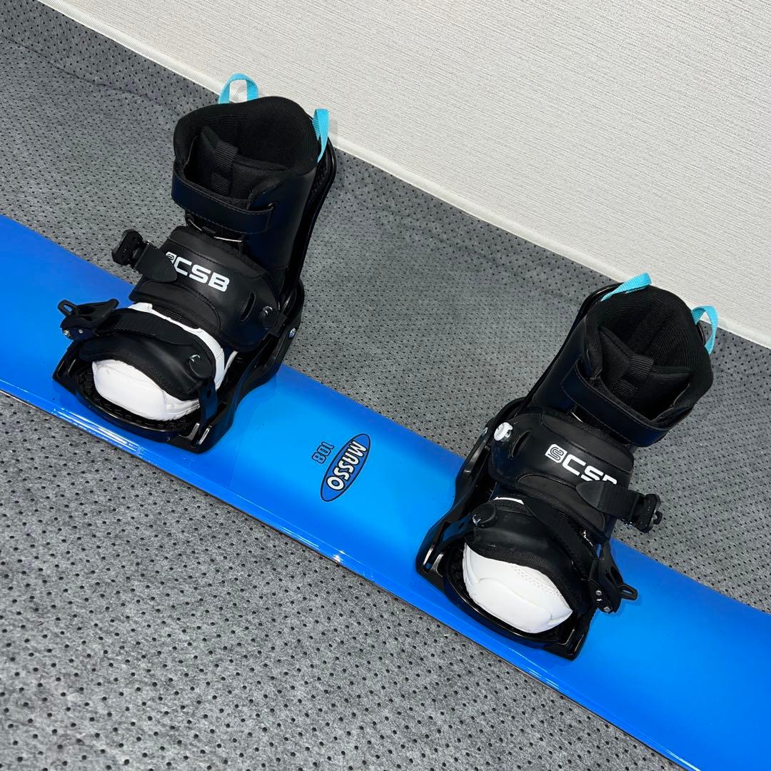 数回使用 108cm キッズスノーボード MASSO×バイン×ダイヤルブーツ