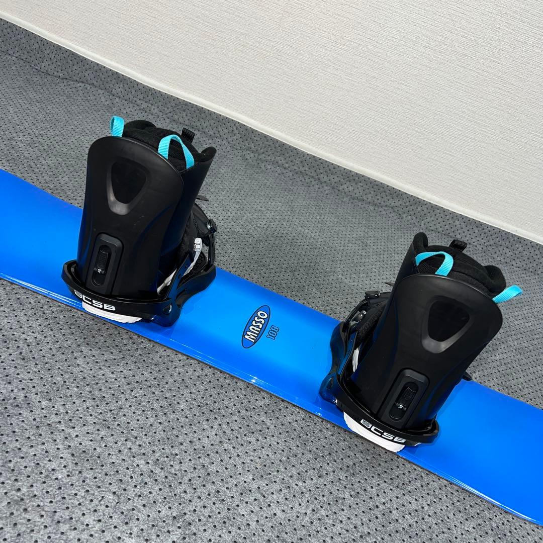 数回使用 108cm キッズスノーボード MASSO×バイン×ダイヤルブーツ