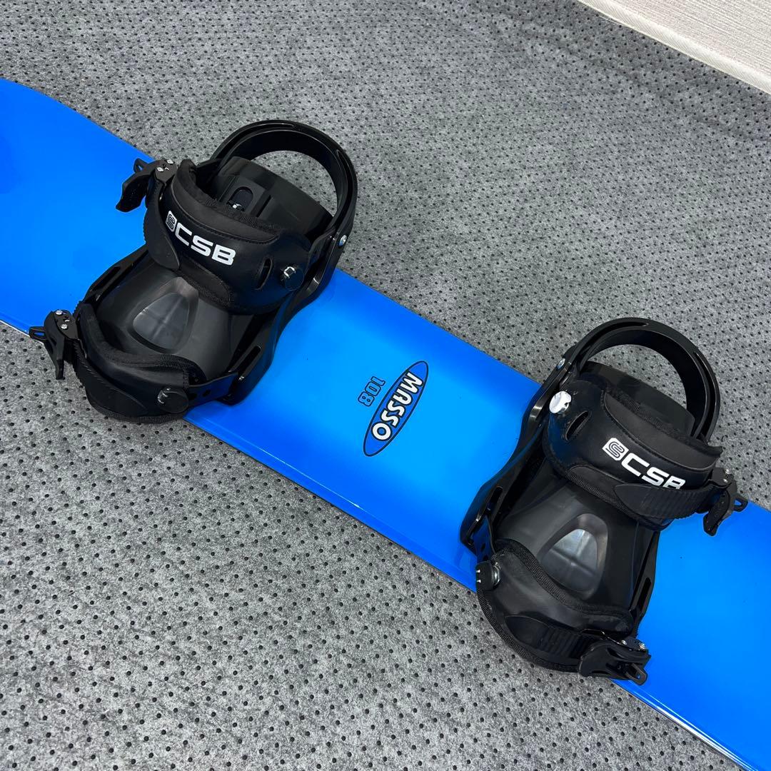 数回使用 108cm キッズスノーボード MASSO×バイン×ダイヤルブーツ