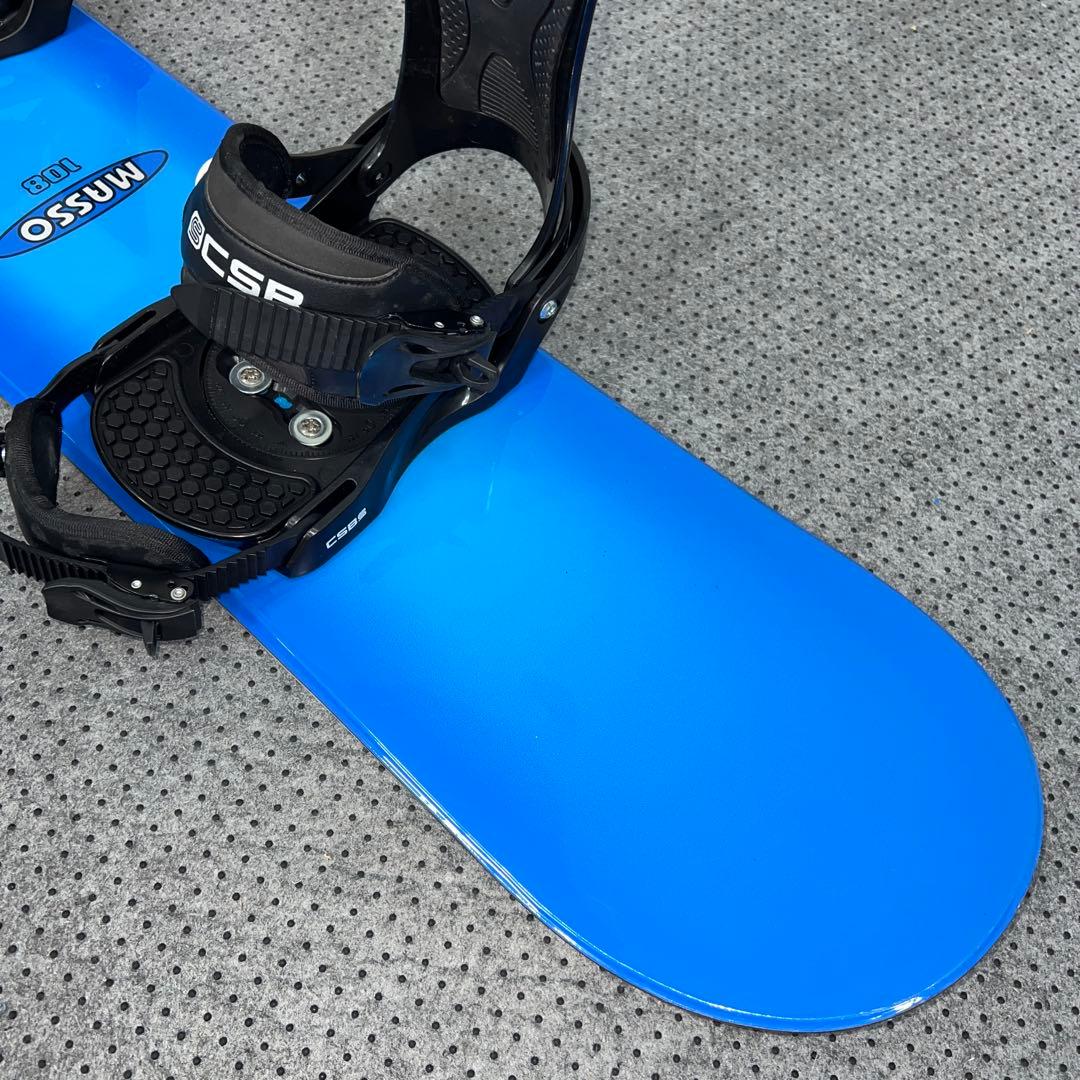 数回使用 108cm キッズスノーボード MASSO×バイン×ダイヤルブーツ