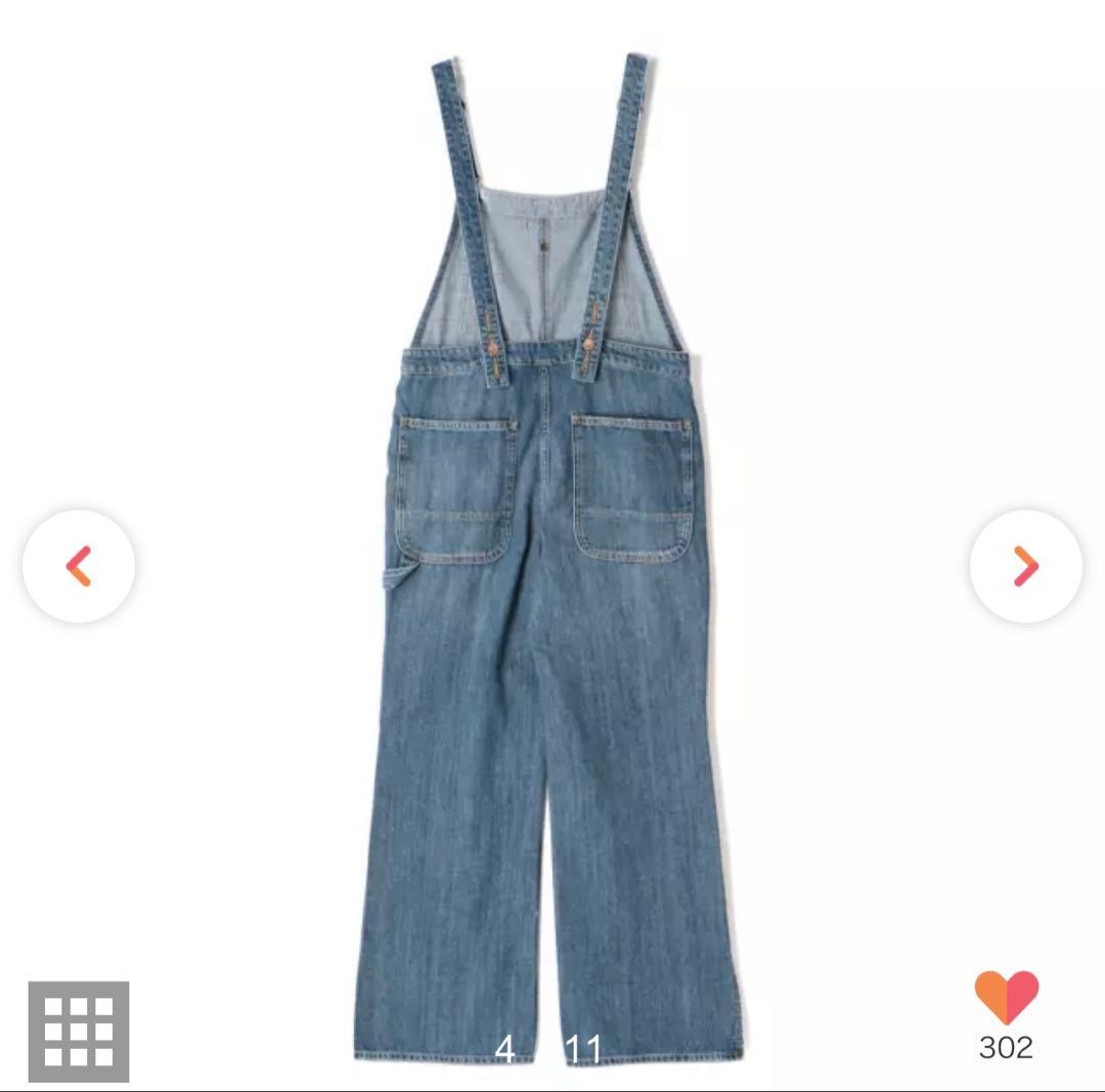 【新品】RED CARD ❤️ デニム オーバーオール サイズMです。