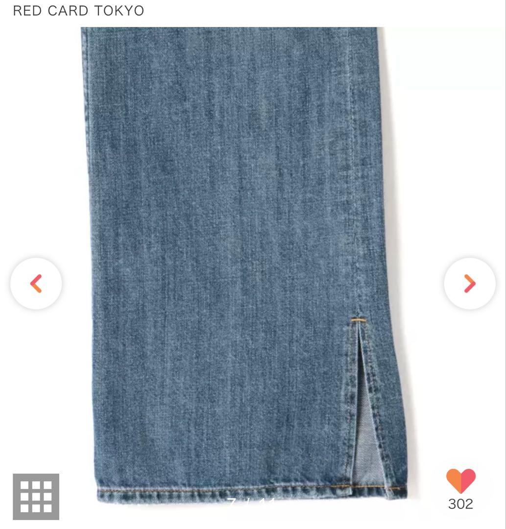 【新品】RED CARD ❤️ デニム オーバーオール サイズMです。