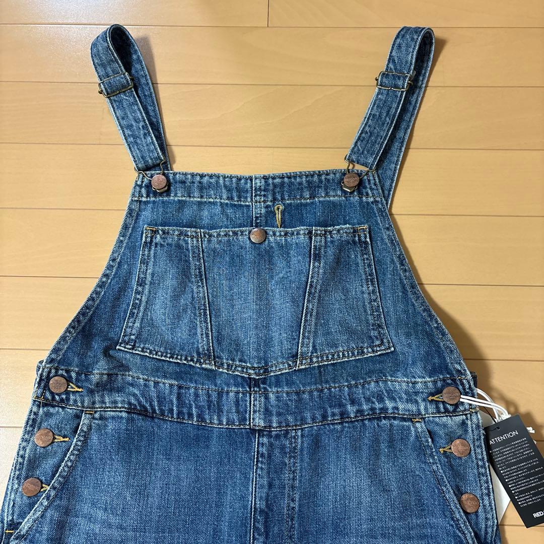 【新品】RED CARD ❤️ デニム オーバーオール サイズMです。