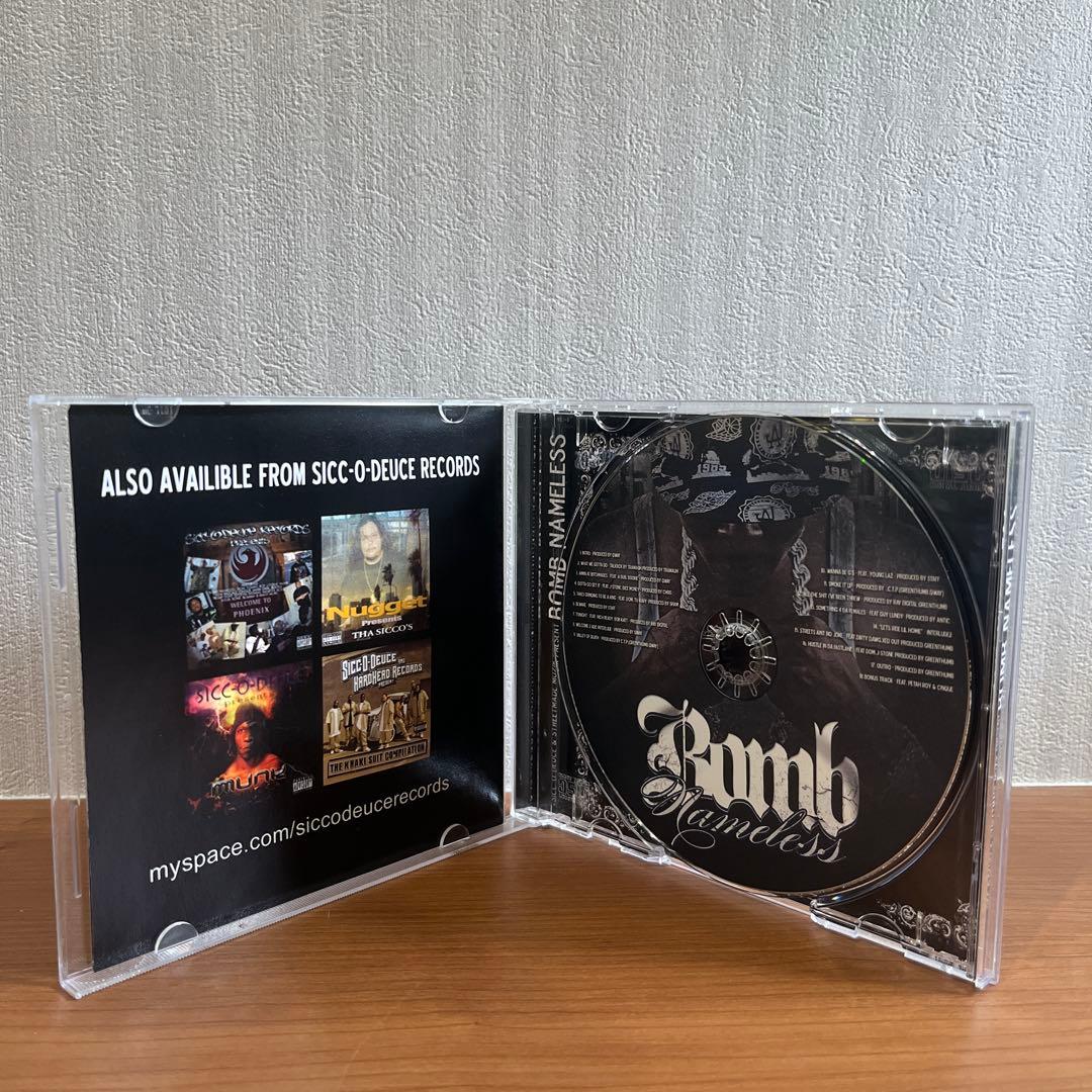 洋楽 BOMB NAMELESS G-RAP G-FUNK