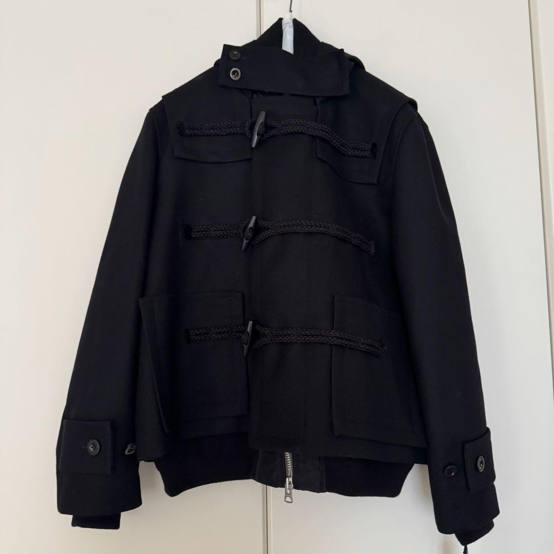 25aw sacai Wool Melton Blouson サイズ2