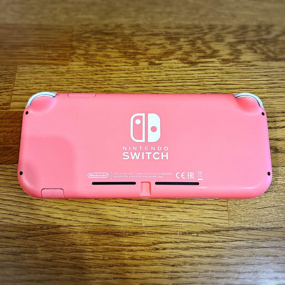【ジャンク扱い】Nintendo Switch Lite コーラル 本体　箱付き