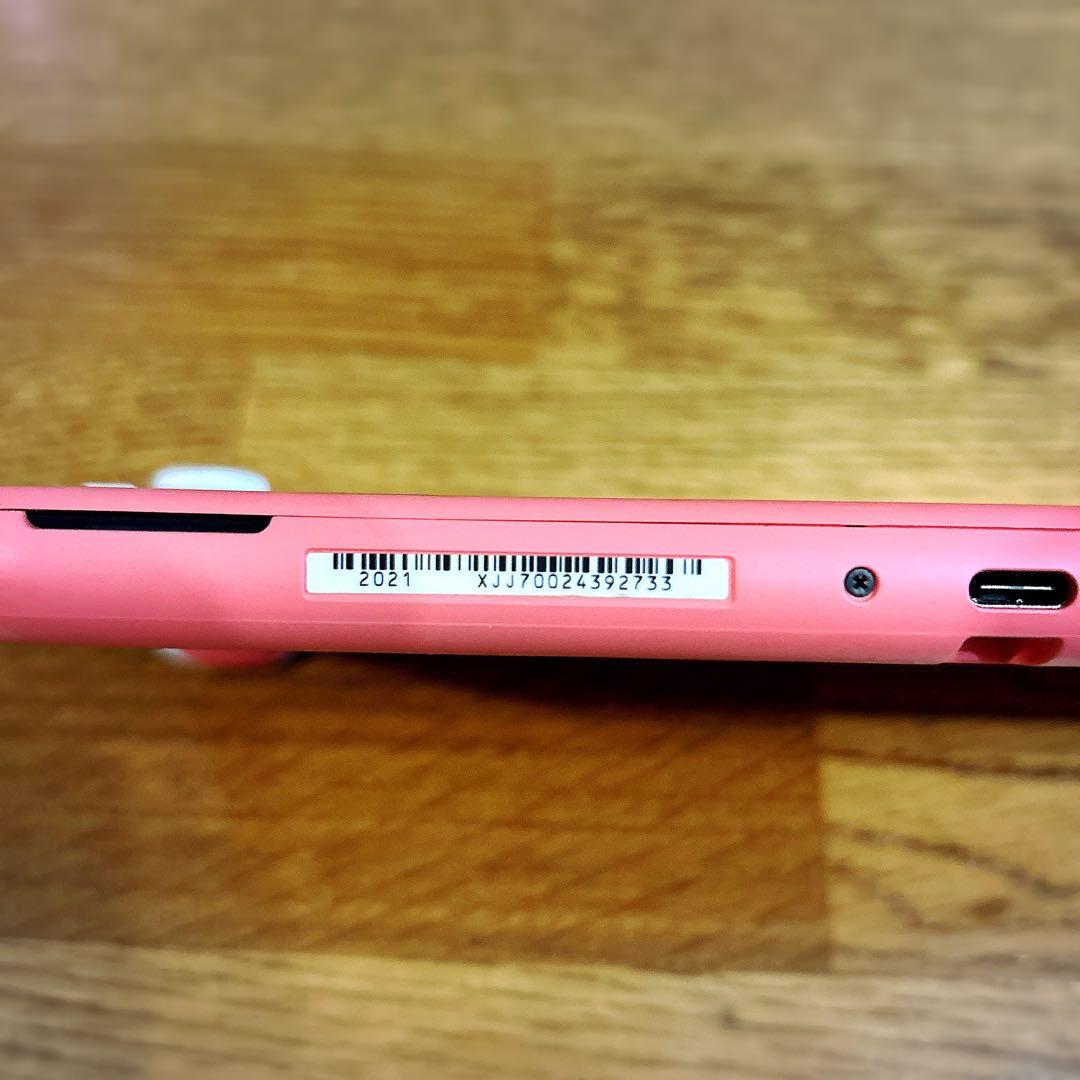 【ジャンク扱い】Nintendo Switch Lite コーラル 本体　箱付き