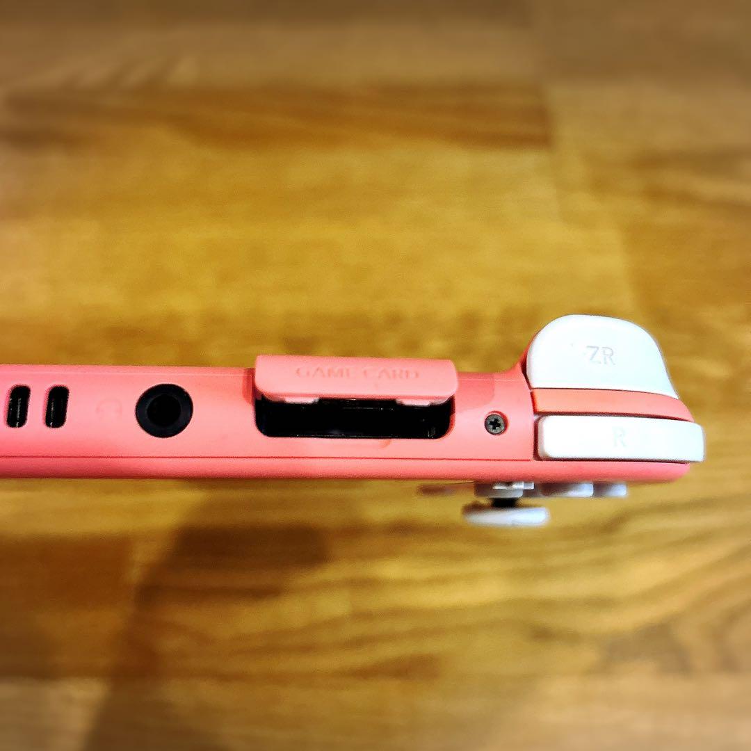 【ジャンク扱い】Nintendo Switch Lite コーラル 本体　箱付き