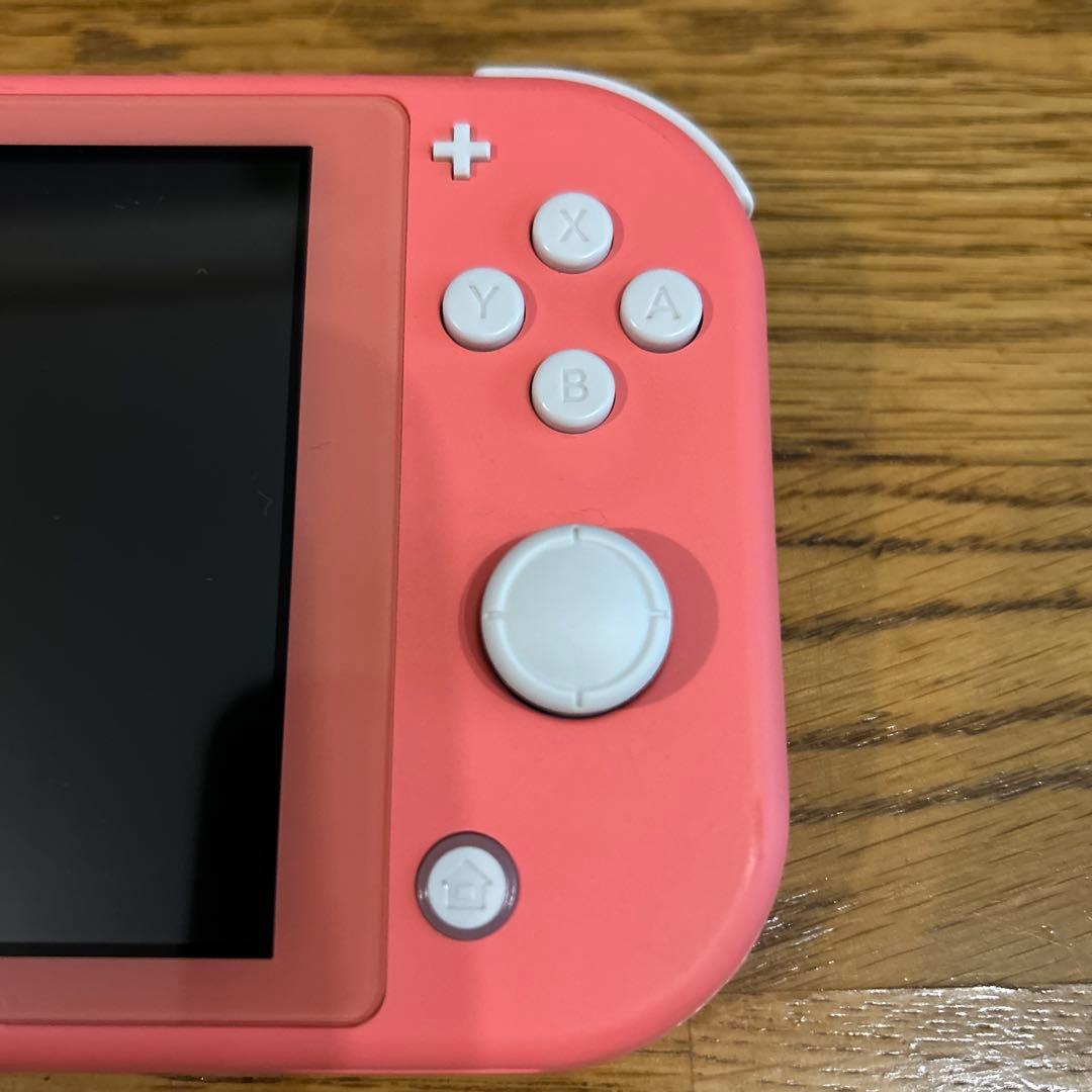 【ジャンク扱い】Nintendo Switch Lite コーラル 本体　箱付き