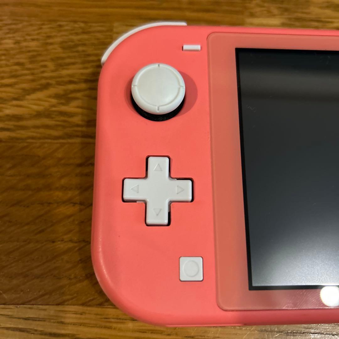 【ジャンク扱い】Nintendo Switch Lite コーラル 本体　箱付き