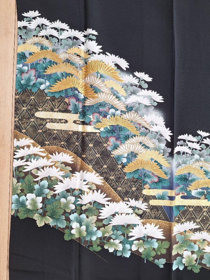 着物リメイクワンピース3698