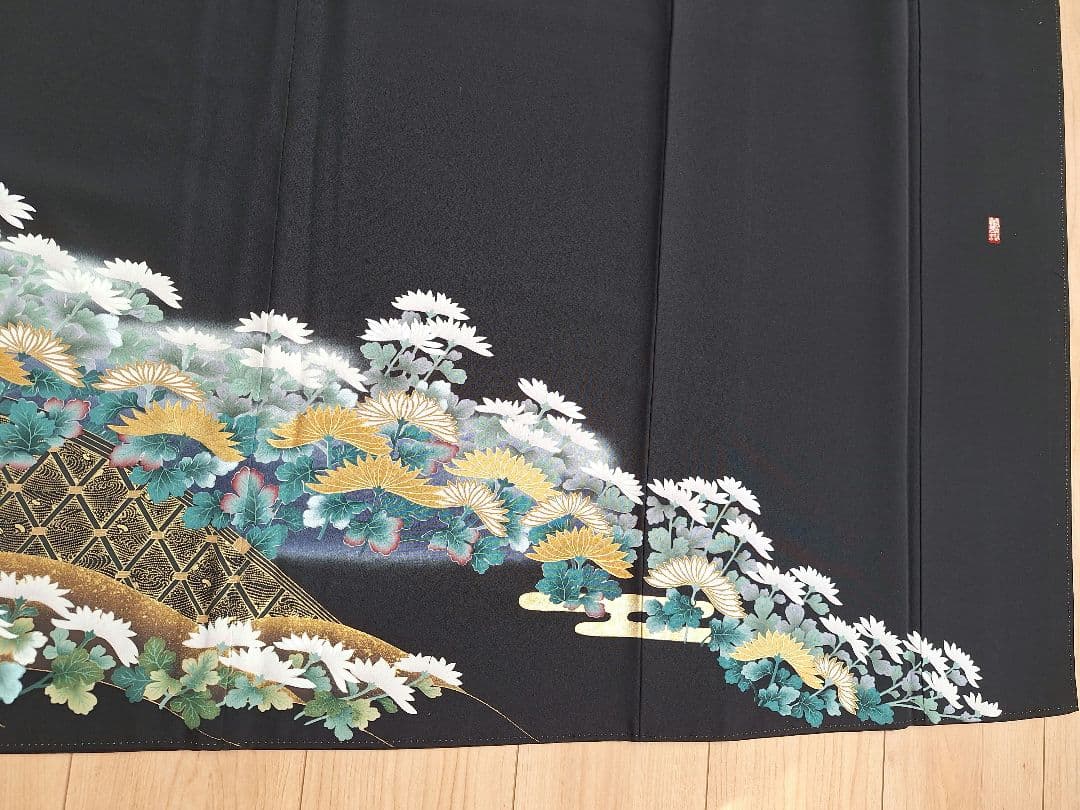 着物リメイクワンピース3698